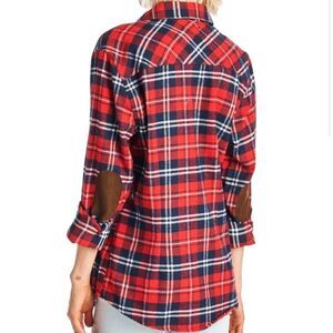 Ci Sono plaid collection long sleeve flannel shirt size S EUC ❤️